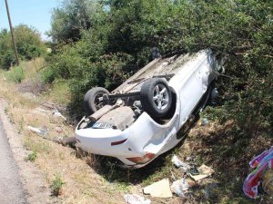 Elazığ’da Otomobil Takla Attı: 6 Yaralı
