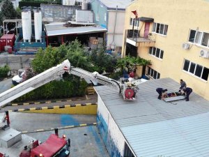 Tuzla’da Babasının İş Yerine Gelen 13 Yaşındaki Çocuk, Camdan Sarkıp Düştü
