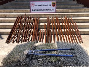 Osmaniye’de Bağ, Bahçe Ve Tarladan Hırsızlık Yapan Zanlı Yakalandı