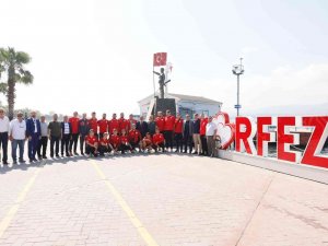 Körfezli Pehlivanlar Kırkpınar’a Uğurlandı