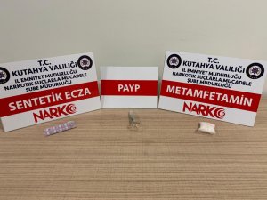 Kütahya’da Durdurulan Araçta Uyuşturucu Ele Geçirildi