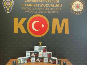 Çanakkale’de Kaçak Tütün Operasyonunda 1 Gözaltı