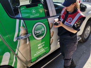 Yaralı Halde Bulunan Güvercini Telef Olmaktan Jandarma Ekipleri Kurtardı