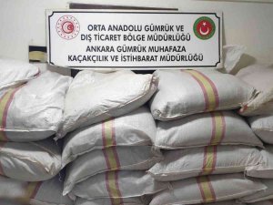 Ankara’da 3 Milyon 978 Bin Adet Doldurulmuş Makaron İle 2 Ton 875 Kilogram Kıyılmış Tütün Ele Geçirildi