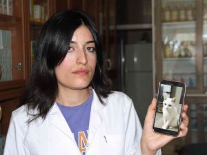 Sokak Sokak Aradığı Kayıp Kedisine Sonunda Kavuştu