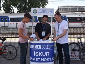 Menemen İ̇ş-kur Hizmet Noktası Vatandaşın Ayağına Gidiyor