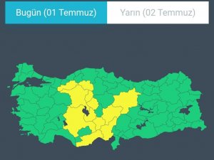 Afad’dan Kuvvetli Yağış Uyarısı