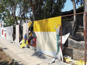 Özgecan Aslan Barış Meydanına Kazandırılan Sanatsal Alanlar Tahrip Edildi