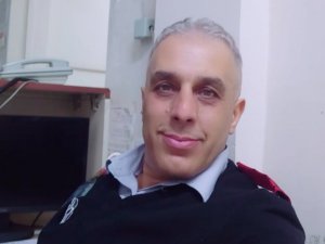 Atatürk Devlet Hastanesi Güvenlik Personeli Bayrak Kalbine Yenik Düştü