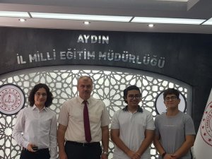 Lgs Türkiye Şampiyonları, Milli Eğitim Müdürü Okumuş İle Bir Araya Geldi