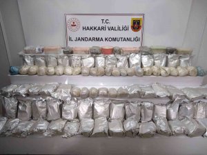 Yüksekova İlçesinde 100 Kilo Uyuşturucu Ele Geçirildi