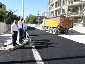 İ̇pekyolu Belediyesi’nden Yoğun Asfalt Mesaisi