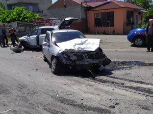 Bafra’da Kaza: 2 Yaralı