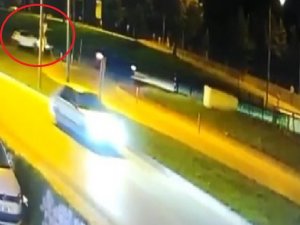 Bursa’da Kontrolden Çıkan Cip Dereye Böyle Uçtu