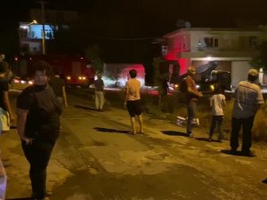 Makilik Alanda Çıkan Yangın Mahalleyi Sokağa Döktü