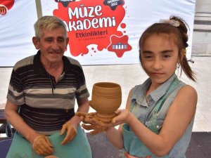 Minikler İlk Kez Çömlek Sanatıyla Tanıştı