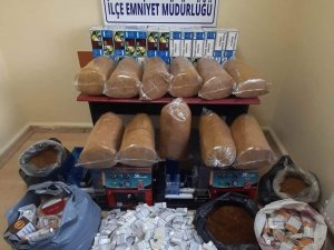 Samsun’da Kaçak Tütün Mamulleri Ele Geçirildi
