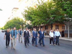 Gürkan İ̇pek Caddesi’nde İncelemelerde Bulundu