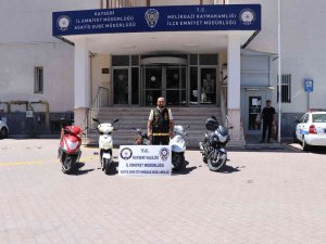 Kuryelere Ait 10 Motosikleti Çalan 3 Hırsız Yakalandı