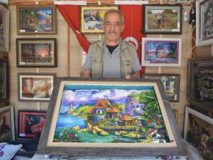 Emekli Öğretmendi, Şimdi Rölyef Ustası Oldu