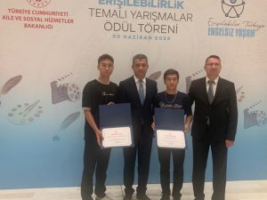 Lise Öğrencilerin Duyarlı Ve Anlamlı Kısa Filmi Ödüle Layık Görüldü