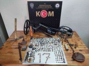 Çanakkale’de Tarihi Eser Operasyonu