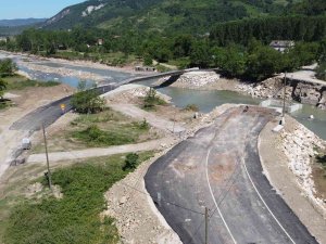 Msb Selden Yıkılan Köprünün Yerine Sabit Köprü Kurdu