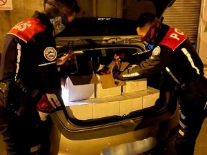 Litrelerce Etil Alkol Piyasaya Sürülmeden Ele Geçirildi