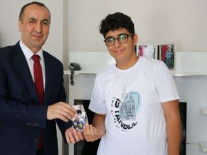 Bingöl Milli Eğitim Müdürü Yücel, Lgs İl Birincisiyle Bir Araya Geldi