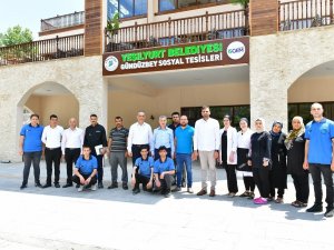 Yeşilyurt’taki Sosyal Tesislere Yoğun İlgi