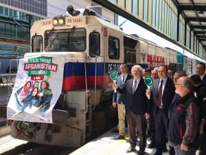 5. İ̇yilik Treni Törenle Afganistan’a Uğurlandı