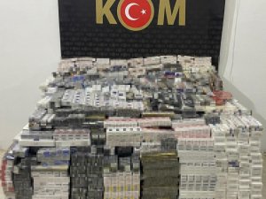 Gaziantep’te 30 Bin Paket Kaçak Sigara Ele Geçirildi