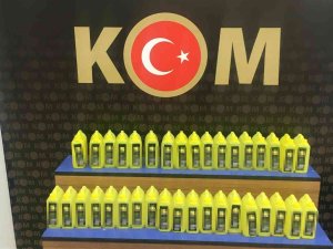 Kolonya Bidonları İçinde 43,50 Litre Etil Alkol Ele Geçirildi