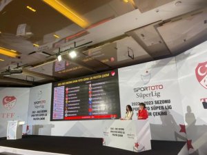 Süper Lig 2022-2023 sezonu ilk hafta maçları belli oldu
