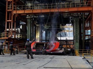 Akkuyu Ngs’nin 4’üncü Ünitesine Ait Reaktör Tabanının Ham Parçası Yapıldı