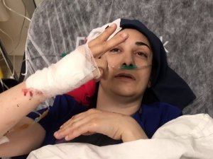 Korkunç Kazayı İşaret Diliyle Anlattı