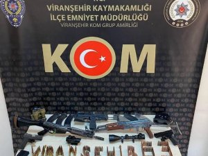 Şanlıurfa’da Uzun Namlulu Silah İle Tabanca Ele Geçirildi