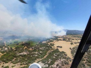 Çanakkale’deki Orman Yangını Kontrol Altına Alındı