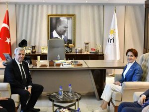 Mansur Yavaş’tan İ̇yi̇ Parti Lideri Akşener’e Bayram Öncesi Ziyaret