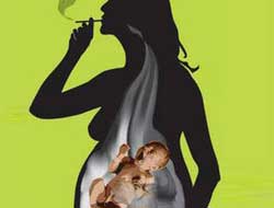 Hamilelikte sigara delirtiyor !