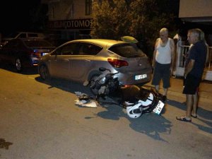 Kazaya Karışan Motosikletteki Yolcu Kadın: “Çok Temiz Düştük, Vallahi İyi Düştük”