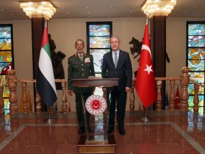 Milli Savunma Bakanı Akar, Bae Genelkurmay Başkanı Rumaithi’yi Kabul Etti