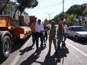 Nazilli’de Bozulan Yollar Yapıldı
