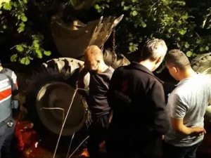 Traktörün Altında Kalan Yaşlı Adam Hayatını Kaybetti