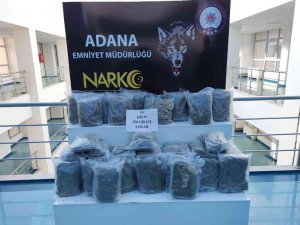 Klima Motor Kapağının İçinde 16 Kilo 250 Gram Esrar Ele Geçirildi