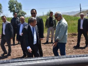 Kaymakam Çimşit Doğalgaz Çalışmalarını İnceledi