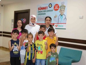 Merkezefendili Çocuklar Tekden’de Sünnet Oldu