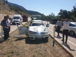 Tokat’ta Otomobil Takla Attı: 6 Yaralı