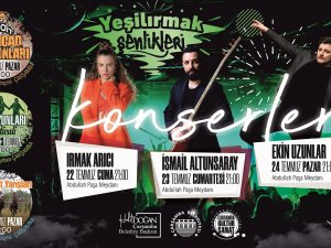 Çarşamba’da Yeşilırmak Şenlikleri Başlıyor