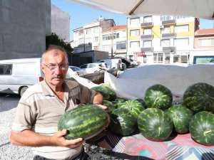 Hayrabolu’da Yerli Karpuz Satışları Başladı